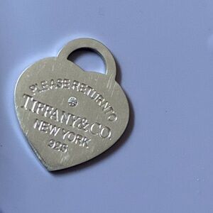 Tiffany & Co. Silver Heart Pendant
